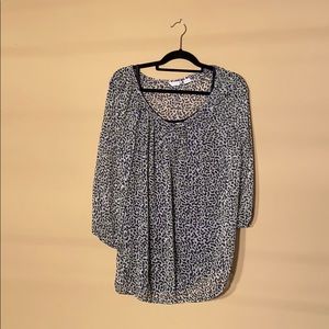 Liz Claiborne blouse with one piece attached